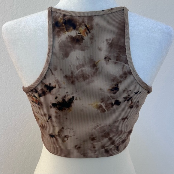 Beach Riot Anna Tank Taupe Tie Dye NWOT Size Medium - Picture 4 of 9